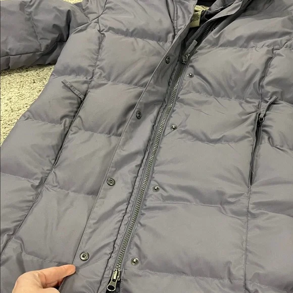 L.L. Bean Purple Puffer Jacket Women’s Size XS - Picture 6 of 11